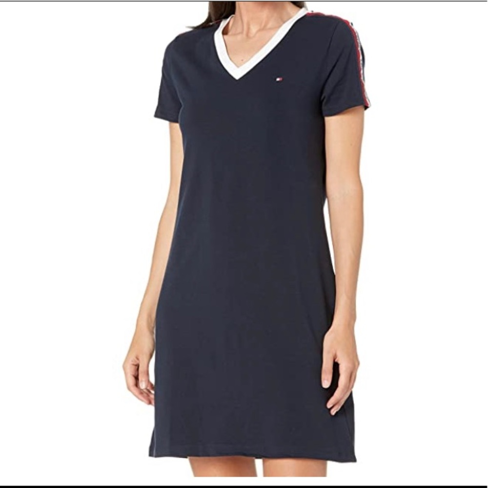 Tommy Hilfiger V-Neck Dress